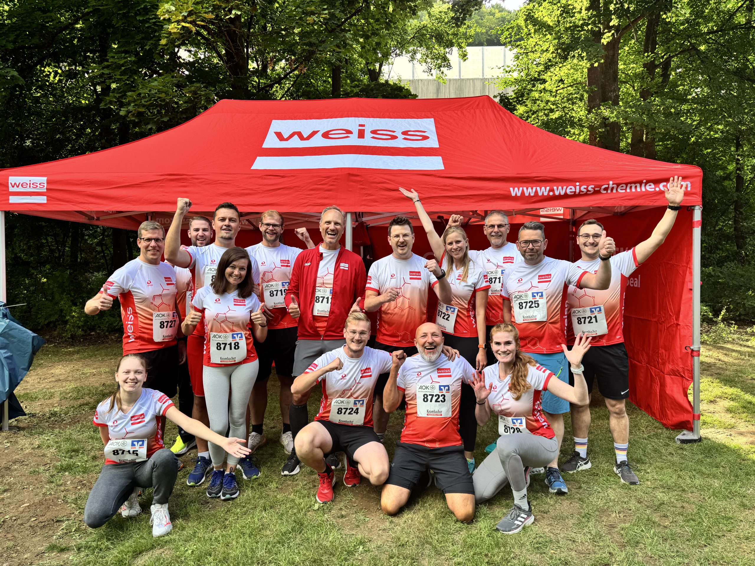 Weiss beim Siegerländer Firmenlauf 2025