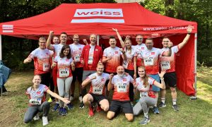 Weiss beim Siegerländer Firmenlauf 2025