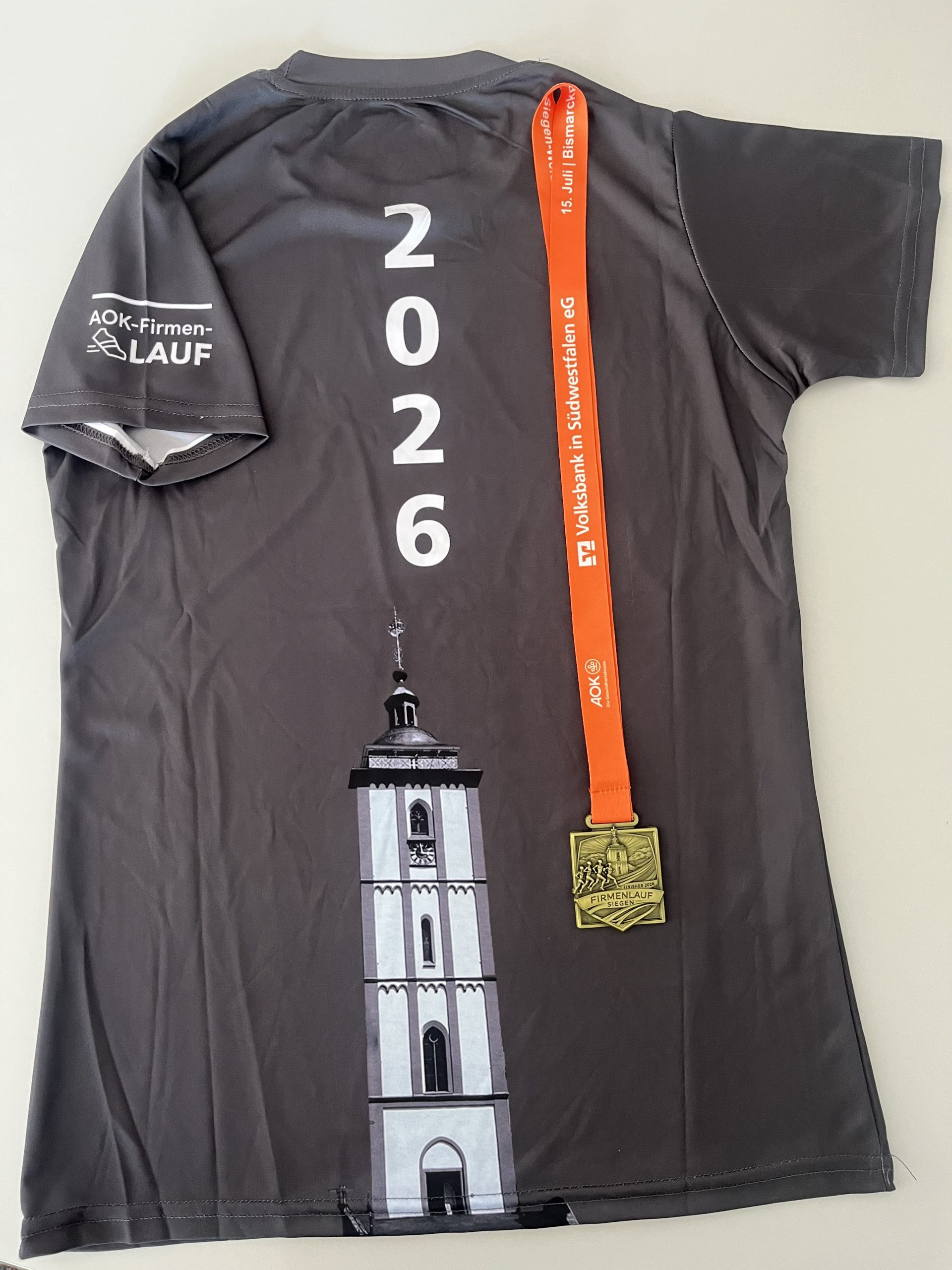 Weiss beim Siegerländer Firmenlauf 2025