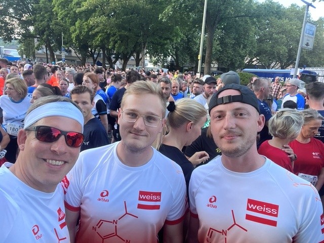Weiss beim Siegerländer Firmenlauf 2025
